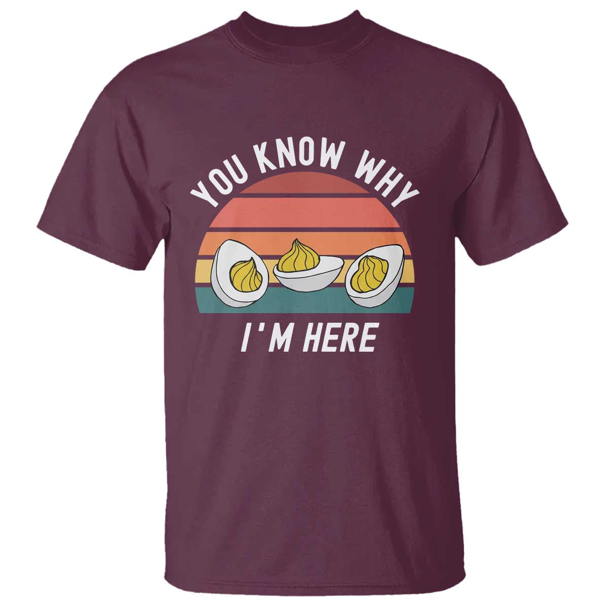 Funny Thanksgiving Dinner T Shirt You Know Why I Am Here - Wonder Print Shop
