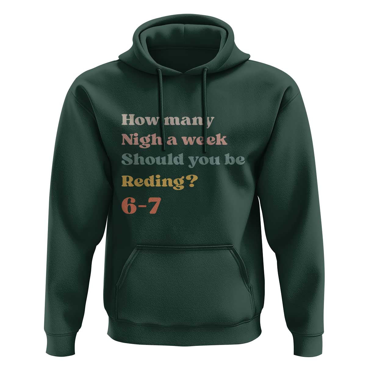 67 Six Seven Meme Hoodie How Many Nights Reading 67 - Wonder Print Shop