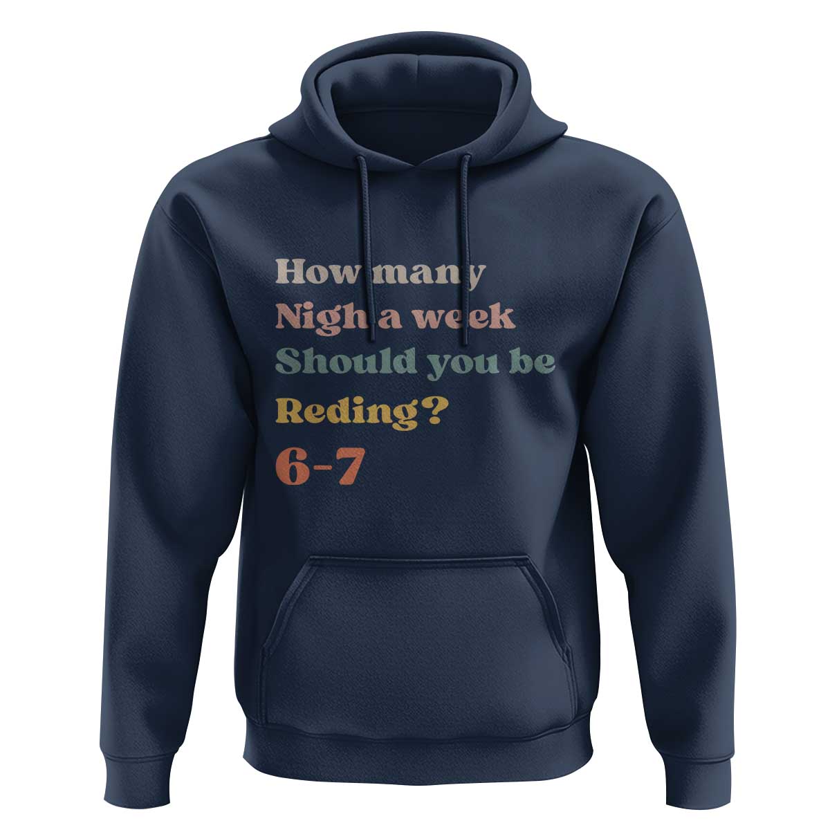 67 Six Seven Meme Hoodie How Many Nights Reading 67 - Wonder Print Shop