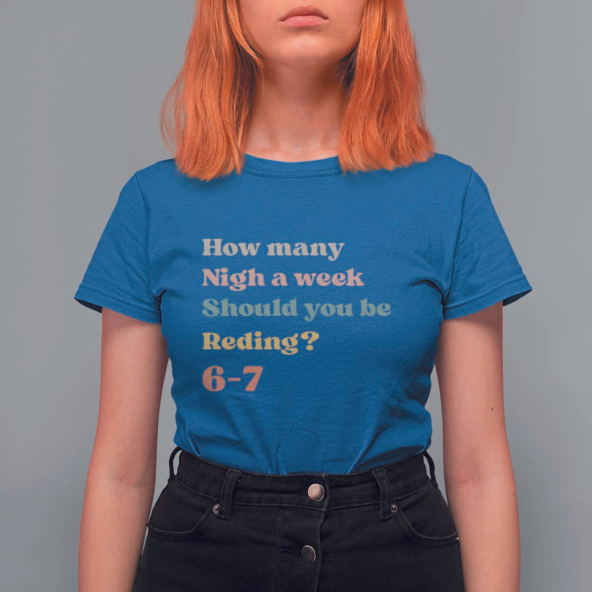 67 Six Seven Meme T Shirt For Women How Many Nights Reading 67 - Wonder Print Shop