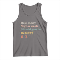 67 Six Seven Meme Tank Top How Many Nights Reading 67 - Wonder Print Shop