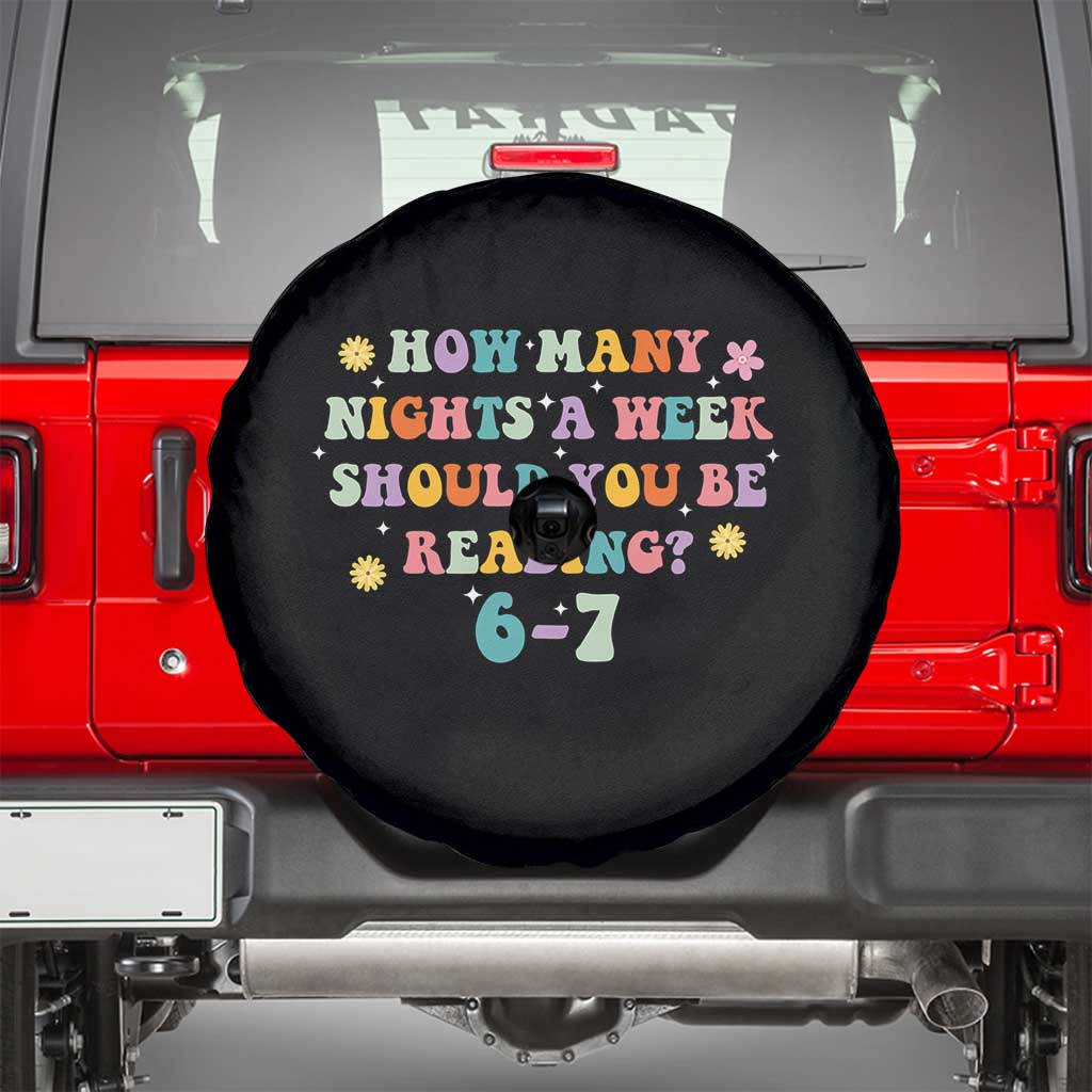 67 Six Seven Meme Spare Tire Cover Funny Reading Book Lover - Wonder Print Shop