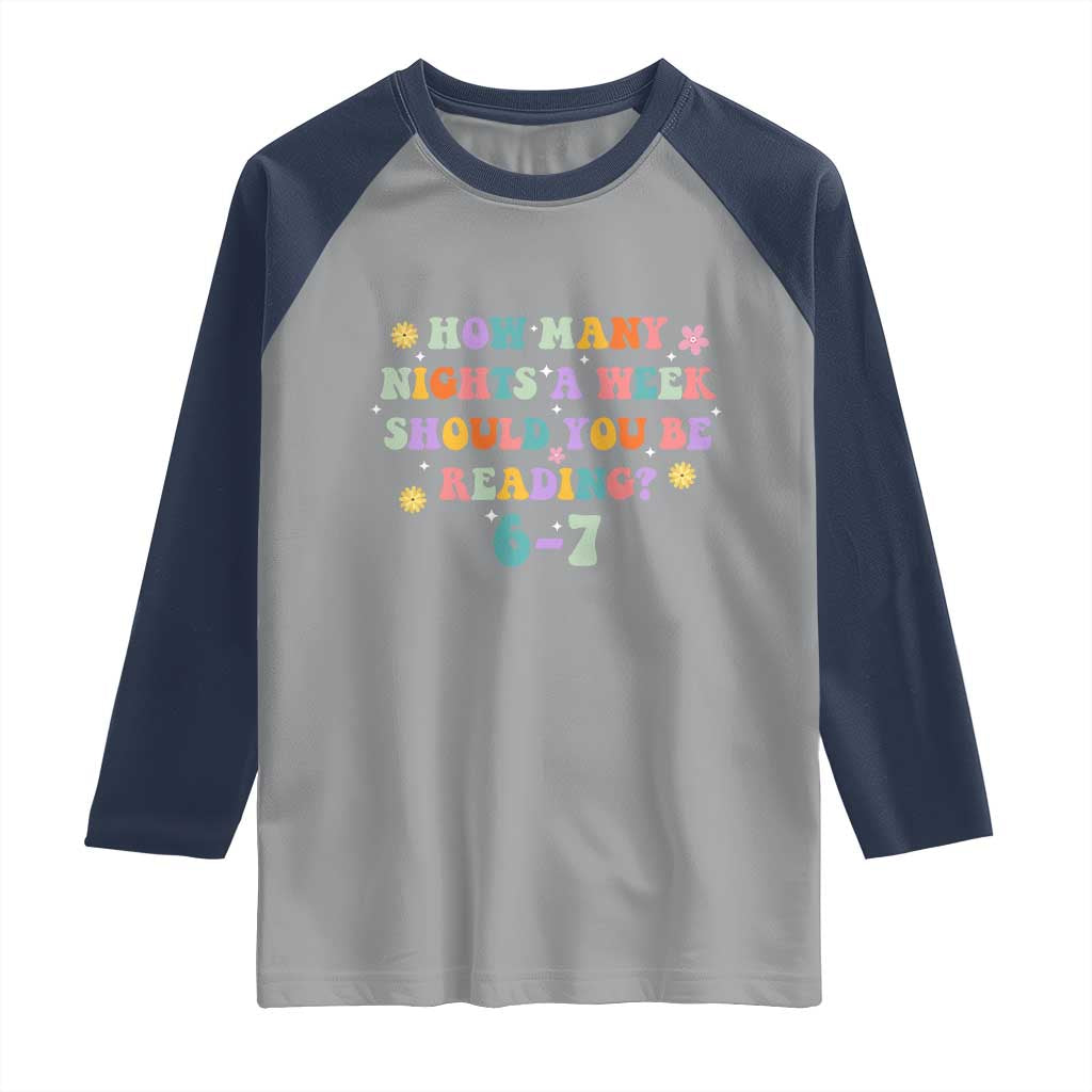 67 Six Seven Meme Raglan Shirt Funny Reading Book Lover - Wonder Print Shop