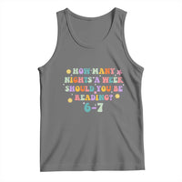 67 Six Seven Meme Tank Top Funny Reading Book Lover - Wonder Print Shop