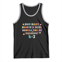 67 Six Seven Meme Tank Top Funny Reading Book Lover - Wonder Print Shop