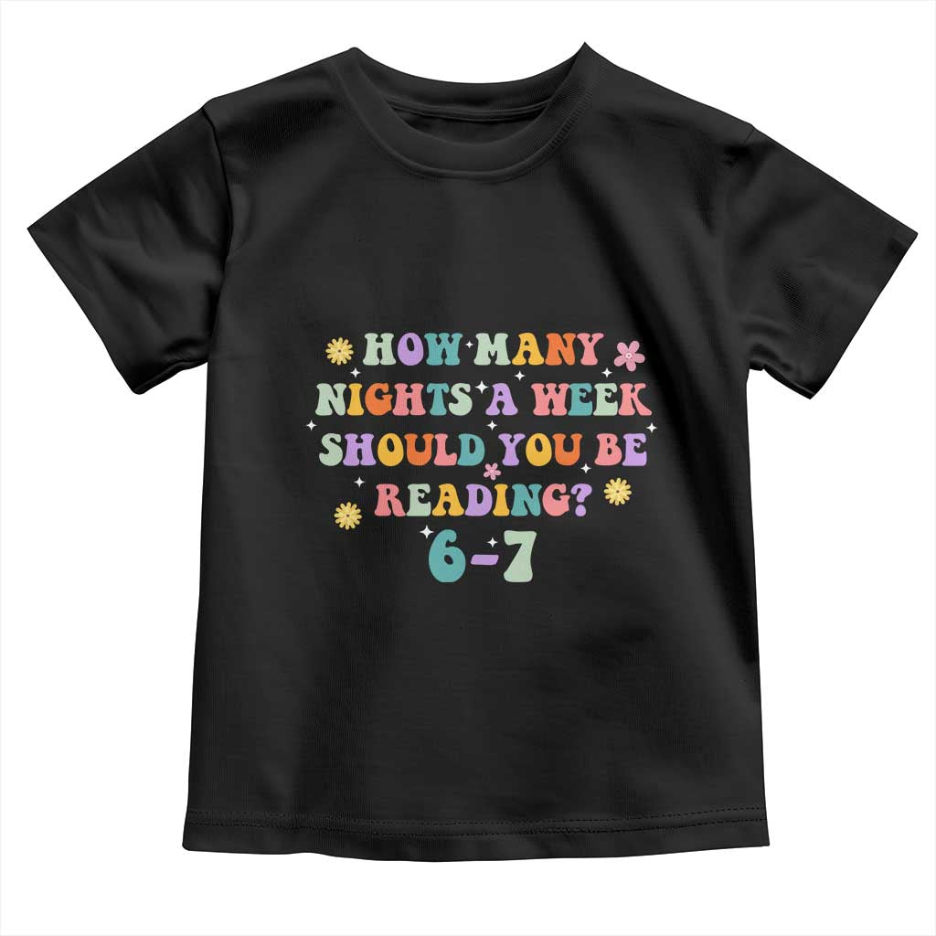 67 Six Seven Meme Toddler T Shirt Funny Reading Book Lover - Wonder Print Shop