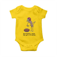 God Forbid a White Boy Get a Lil Motion Baby Onesie Marcus The Worm Robert Meme Funny Internet Quote - Wonder Print Shop