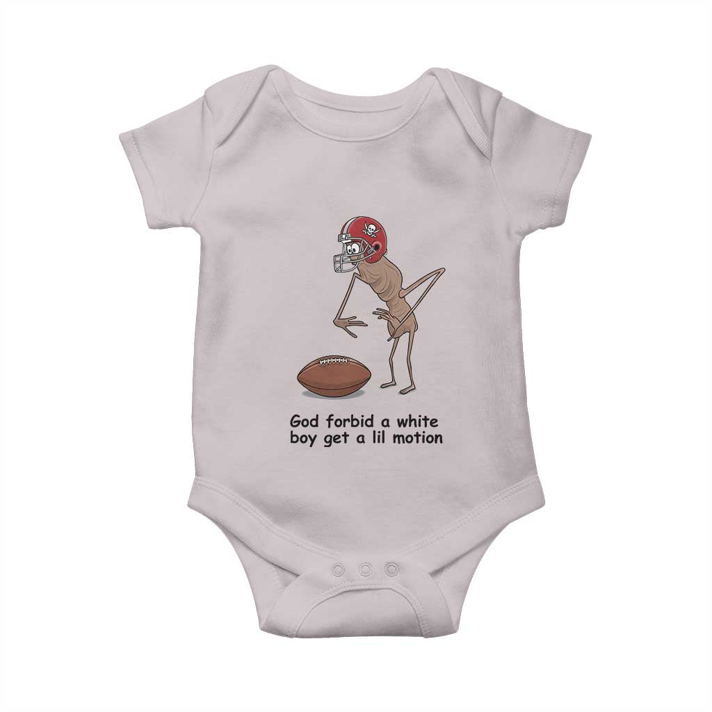 God Forbid a White Boy Get a Lil Motion Baby Onesie Marcus The Worm Robert Meme Funny Internet Quote - Wonder Print Shop