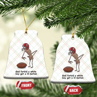 God Forbid a White Boy Get a Lil Motion Ceramic Ornament Marcus The Worm Robert Meme Funny Internet Quote - Wonder Print Shop