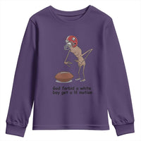 God Forbid a White Boy Get a Lil Motion Youth Sweatshirt Marcus The Worm Robert Meme Funny Internet Quote - Wonder Print Shop