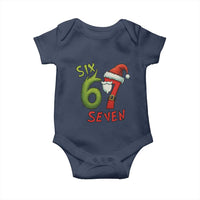 67 Six Seven Christmas Meme Baby Onesie Funny Santa Xmas - Wonder Print Shop