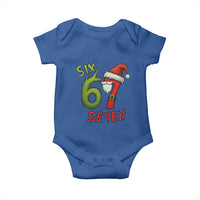 67 Six Seven Christmas Meme Baby Onesie Funny Santa Xmas - Wonder Print Shop