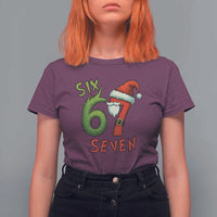 67 Six Seven Christmas Meme T Shirt For Women Funny Santa Xmas - Wonder Print Shop