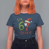 67 Six Seven Christmas Meme T Shirt For Women Funny Santa Xmas - Wonder Print Shop