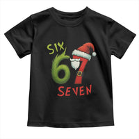 67 Six Seven Christmas Meme Toddler T Shirt Funny Santa Xmas - Wonder Print Shop
