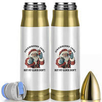 Funny Santa Gun Christmas Bullet Tumbler Strawberry Jams But My Gun Do Not - Wonder Print Shop