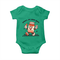Funny Tylenol Joke Baby Onesie Please Be Patient My Mom Took Tylenol - Wonder Print Shop