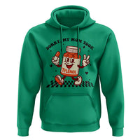 Funny Tylenol Joke Hoodie Please Be Patient My Mom Took Tylenol - Wonder Print Shop
