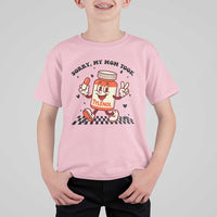 Funny Tylenol Joke T Shirt For Kid Please Be Patient My Mom Took Tylenol - Wonder Print Shop