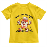 Funny Tylenol Joke Toddler T Shirt Please Be Patient My Mom Took Tylenol - Wonder Print Shop