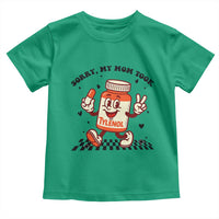 Funny Tylenol Joke Toddler T Shirt Please Be Patient My Mom Took Tylenol - Wonder Print Shop