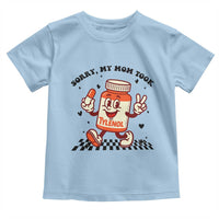 Funny Tylenol Joke Toddler T Shirt Please Be Patient My Mom Took Tylenol - Wonder Print Shop