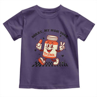 Funny Tylenol Joke Toddler T Shirt Please Be Patient My Mom Took Tylenol - Wonder Print Shop
