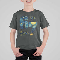 67 Six Seven Meme T Shirt For Kid Starry Night Van Gogh - Wonder Print Shop