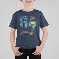 67 Six Seven Meme T Shirt For Kid Starry Night Van Gogh - Wonder Print Shop