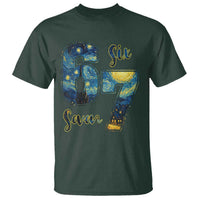 67 Six Seven Meme T Shirt Starry Night Van Gogh - Wonder Print Shop