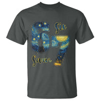 67 Six Seven Meme T Shirt Starry Night Van Gogh - Wonder Print Shop