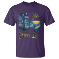 67 Six Seven Meme T Shirt Starry Night Van Gogh - Wonder Print Shop