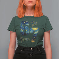 67 Six Seven Meme T Shirt For Women Starry Night Van Gogh - Wonder Print Shop