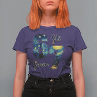 67 Six Seven Meme T Shirt For Women Starry Night Van Gogh - Wonder Print Shop