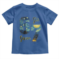 67 Six Seven Meme Toddler T Shirt Starry Night Van Gogh - Wonder Print Shop