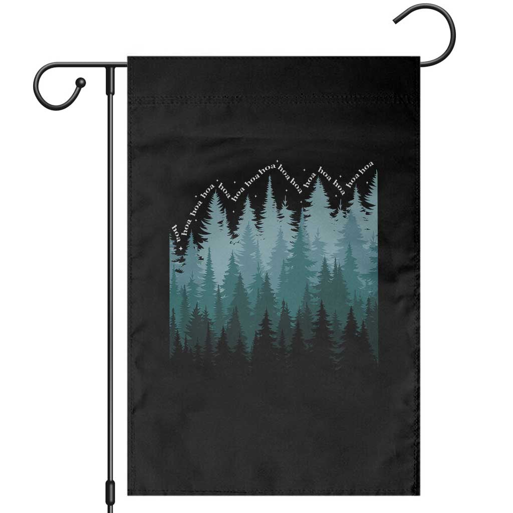 Hoa Hoa Hoa Garden Flag Twilight Lover Pine Forest Cozy - Wonder Print Shop