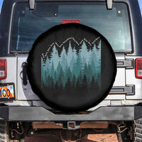 Hoa Hoa Hoa Spare Tire Cover Twilight Lover Pine Forest Cozy - Wonder Print Shop