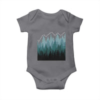 Hoa Hoa Hoa Baby Onesie Twilight Lover Pine Forest Cozy - Wonder Print Shop