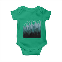 Hoa Hoa Hoa Baby Onesie Twilight Lover Pine Forest Cozy - Wonder Print Shop