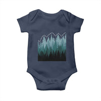 Hoa Hoa Hoa Baby Onesie Twilight Lover Pine Forest Cozy - Wonder Print Shop