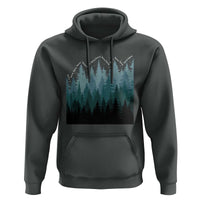 Hoa Hoa Hoa Hoodie Twilight Lover Pine Forest Cozy - Wonder Print Shop