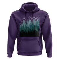 Hoa Hoa Hoa Hoodie Twilight Lover Pine Forest Cozy - Wonder Print Shop