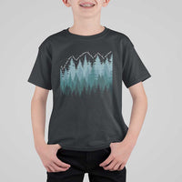 Hoa Hoa Hoa T Shirt For Kid Twilight Lover Pine Forest Cozy - Wonder Print Shop