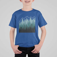 Hoa Hoa Hoa T Shirt For Kid Twilight Lover Pine Forest Cozy - Wonder Print Shop