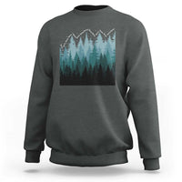 Hoa Hoa Hoa Sweatshirt Twilight Lover Pine Forest Cozy - Wonder Print Shop
