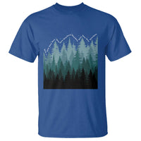 Hoa Hoa Hoa T Shirt Twilight Lover Pine Forest Cozy - Wonder Print Shop