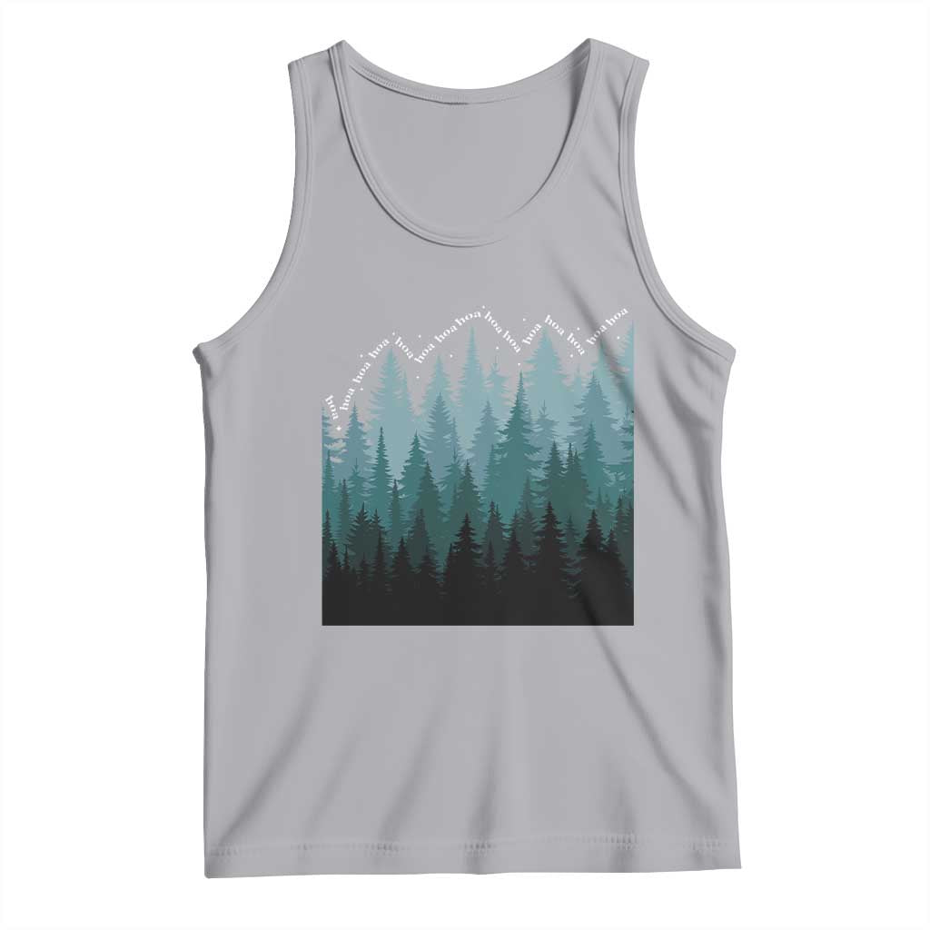 Hoa Hoa Hoa Tank Top Twilight Lover Pine Forest Cozy - Wonder Print Shop