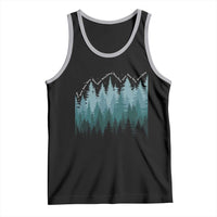 Hoa Hoa Hoa Tank Top Twilight Lover Pine Forest Cozy - Wonder Print Shop
