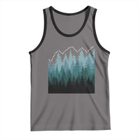 Hoa Hoa Hoa Tank Top Twilight Lover Pine Forest Cozy - Wonder Print Shop