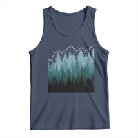 Hoa Hoa Hoa Tank Top Twilight Lover Pine Forest Cozy - Wonder Print Shop
